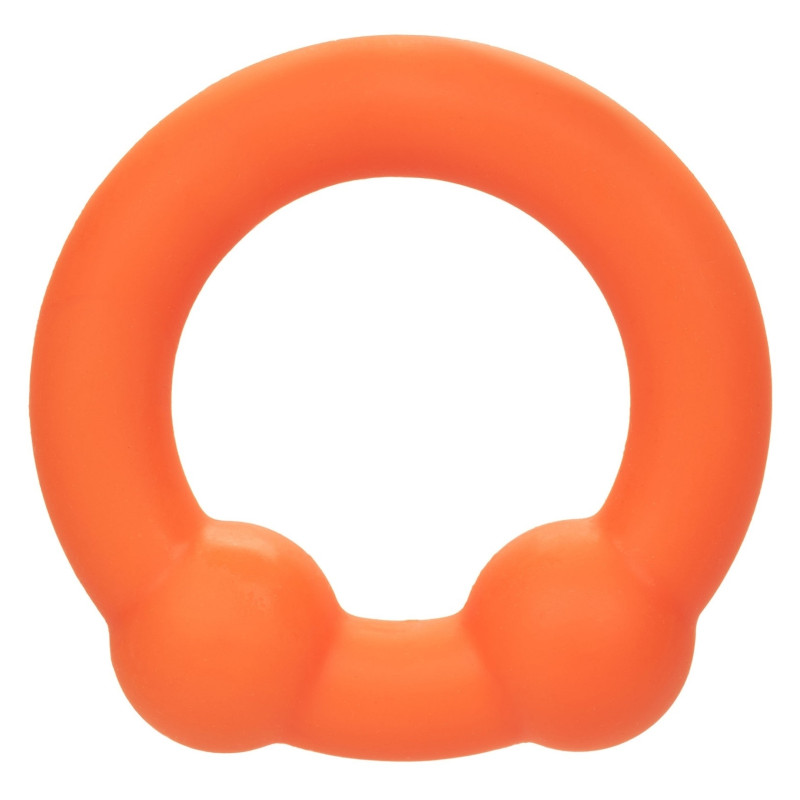 alpha ring by Calextotics Cockring Alpha Dual Ball 37mm Orange